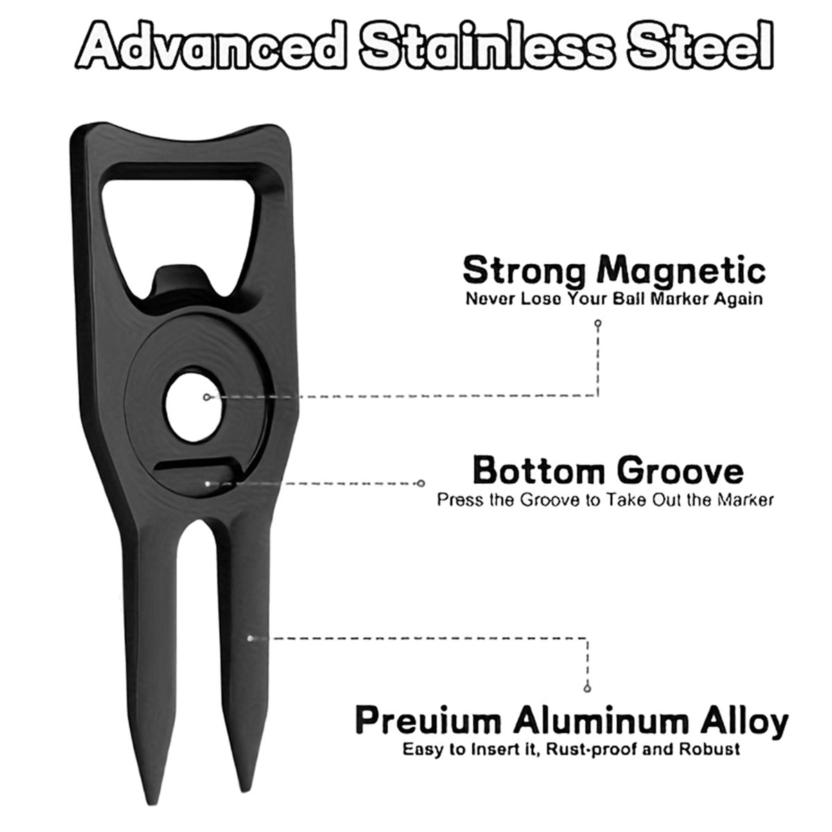 Divot Repair Tool - Nouveauté : Outil de réparation de