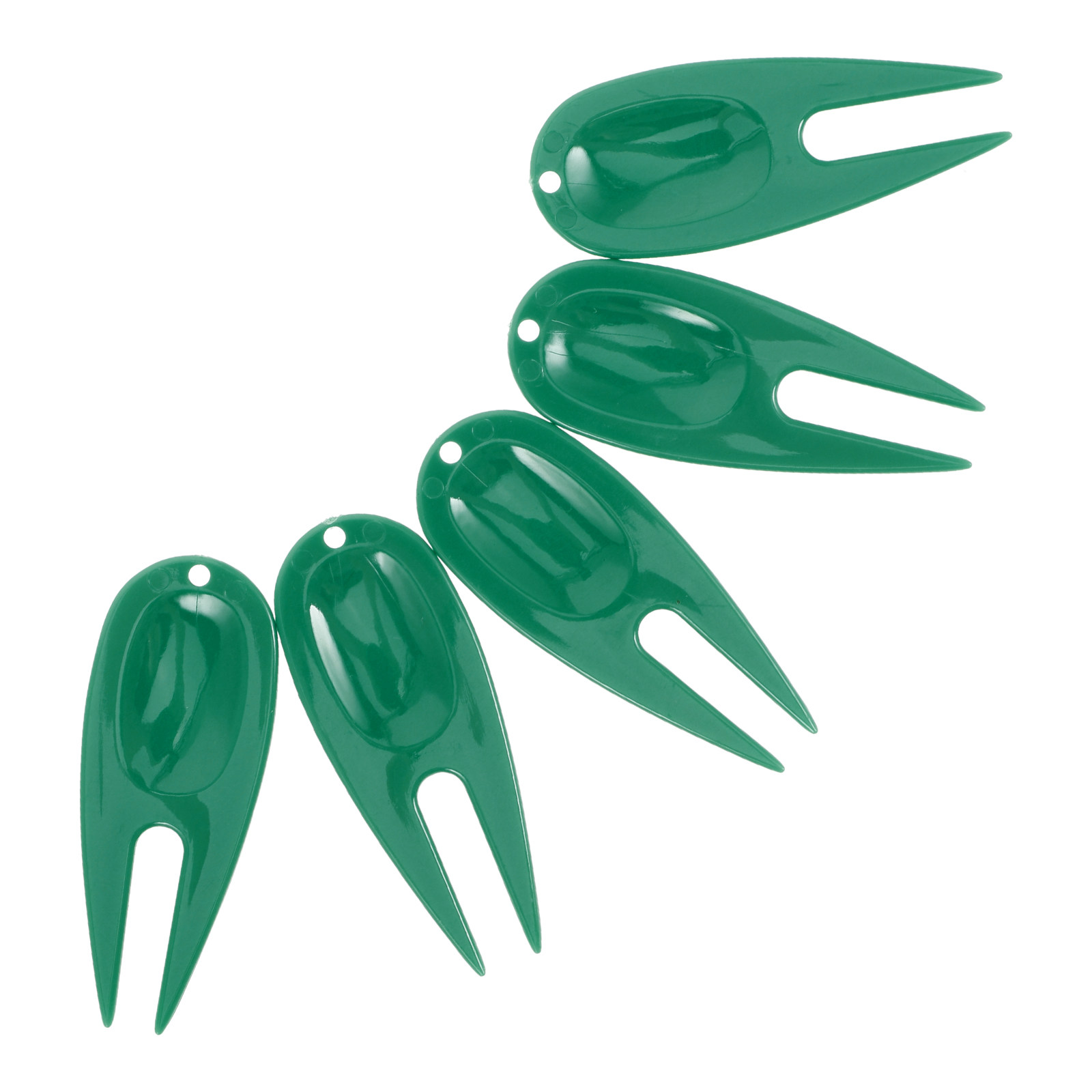 Divot Repair Tool - Lot de 5 fourches de réparation